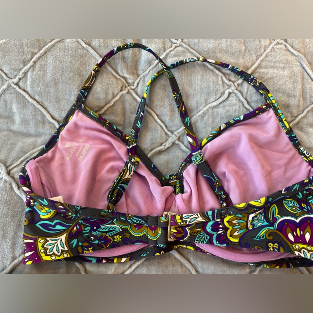 2 Athleta Bikinis. Mix and match. Tops 34/36 D/DD. Bottoms size L. - Picture 5 of 11